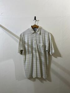 vintage euro border polo shirt ヨーロッパ古着 半袖シャツ ポロシャツ ビンテージ 半袖 バンロン 70s 80s 90s コットンシャツ