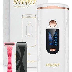 HOSCARER 光脱毛器 IPL光 VIO対応 光エステ 50万回照射