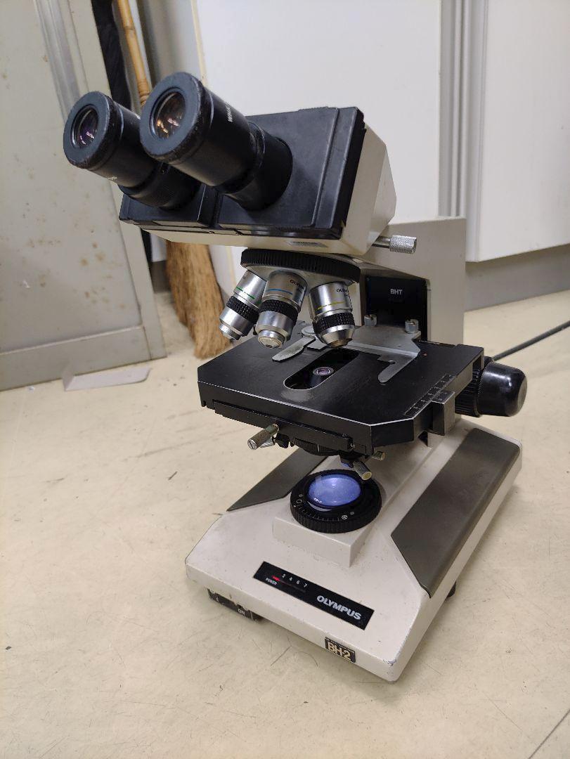 顕微鏡OLYMPUS B7133 NO.4743 動作確認済みレンズありカビなし 超歓迎