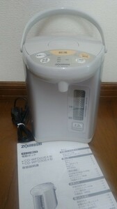 【未使用品】象印　マイコン沸騰　電動ポット　CD-WFD22E4 取扱説明書付