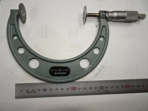 6)mitsutoyo> tooth thickness micrometer 