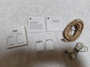 中古 iPad Camera Connection Kit カメラ接続キット MC531ZM/A A1362 A1358