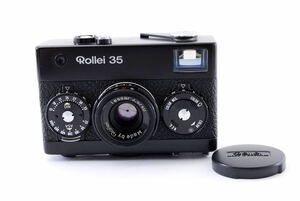 ★美品★ ROLLEI ローライ 35 ブラック Tessar 40mm F3.5 フィルム コンパクトカメラ #1652