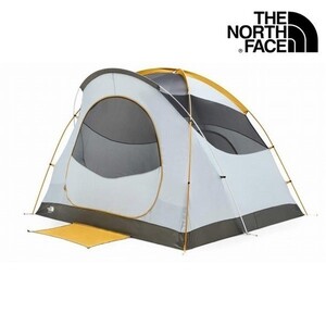 1円~!売切!【正規新品】THE NORTH FACE ノースフェイス◆KAIJU 4◆テント US限定 アウトドア キャンプ 登山(4人用)黄 グレー 190308-150