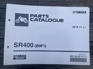 送料安 SR400 2018 B9F1 パーツリスト パーツカタログ