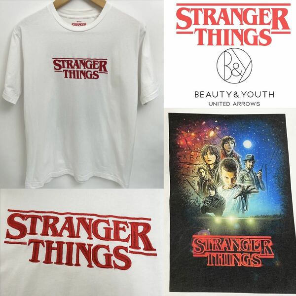BEAUTY&YOUTH UNITED ARROWS Stranger Things ビューティ&ユース ストレンジャーシングス コラボ Tシャツ Mサイズ
