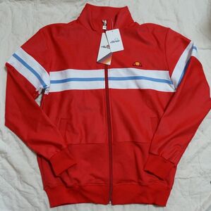 新品 ellesse ジャージジャケット　赤　M　エレッセ