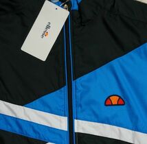 新品 ellesse ウィンドブレーカージャケット　サイズL　青白　エレッセ_画像3