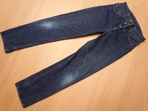 n50★98年 米国製★LEVIS リーバイス★555 バレンシア工場 501XX ビンテージ復刻 W29 デニムパンツ 濃いめ 古着 ジーンズ★