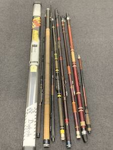 3815■ 釣り竿 まとめ DYKON ダイコー KEVARRING Daiwa 8本 フィッシング ロット 中古品 フィッシング レジャー 釣り