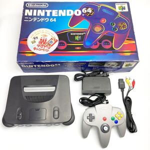 ★動作良好★ 箱つき ニンテンドー64 本体セット ニンテンドー ニンテンドウ 64 NINTENDO64 任天堂