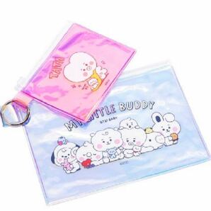 新品未開封品 BT21 公式 ベビー オーロラポーチセット(MY LITTLE BUDDY) TATA タタ BTS テヒョン 