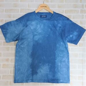 【新品】藍染め オーガニックコットン100% tシャツ 肌に優しい No.3
