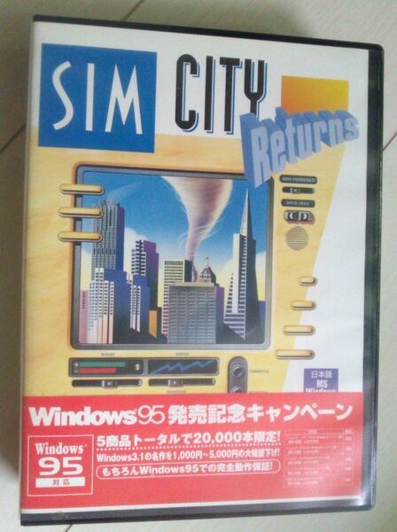 ゆうパック無料 動作未確認 ジャンク扱い SIM CITY Returns シムシティ リターンズ