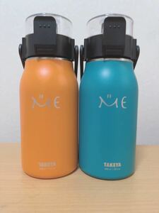 新品　タケヤTAKEYA ミーボトル　0.6L 2色セット　ステンレスボトル　水筒　ステンレスマグ