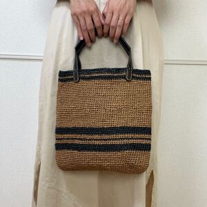 ★SUMMER SALE★ *ハンドメイドバッグ* ペーパークラフト トートバッグ ペーパーバッグ ハンドバッグ ハンドメイド