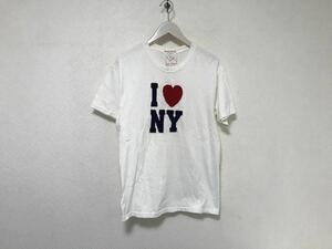 本物レフトフィールドLEFTFIELDコットンワッペン半袖TシャツビジネススーツアメカジサーフミリタリーメンズMアメリカ製白ホワイト