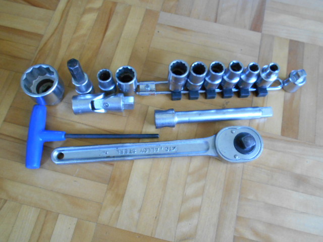 ヤフオク! -「ktc ソケットレンチセット」(ソケットレンチ) (スパナ ...