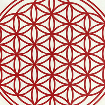 ●フラワーオブライフ　幾何学模様　「生命の花」開運ステッカー　色選べる。701_画像4