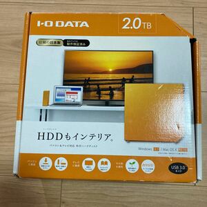 HDEL-UT2OR ［HDEL-UTシリーズ USB 3.0/2.0対応外付ハードディスク 2TB Sunset Orange］