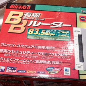有線ぶろ ブロードバンドルーター BUFFALO