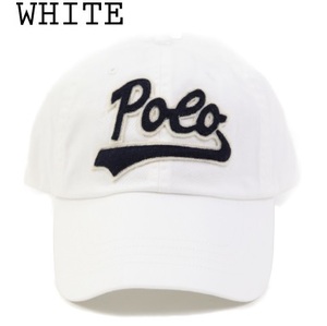  new goods outlet A651 Baseball cap Logo polo ralph lauren Polo Ralph Lauren po knee white