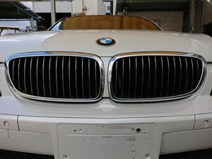 『psi』 BMW 7シリーズ E65 08y 後期 ラジエターグリル メッキ Individual ブリリアントワイス U21