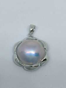 * new goods * K14WGmabe pearl pendant top 