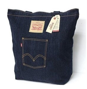 リーバイス Levis 新品 メンズ コットン デニム トートバッグ バッグ BAG 771700469Q POIU