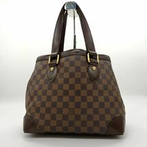 1円【極美品 最高級】 ルイヴィトン LOUIS VUITTON ビトン ダミエ ハムステッドPM ハンドバッグ トートバッグ レザー 鞄 カバン_画像2