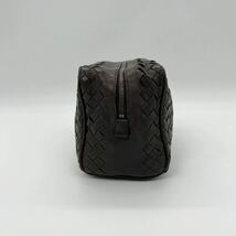 1円【極美品 最高級】 ボッテガヴェネタ BOTTEGA VENETA イントレチャート セカンドバッグ ハンドバッグ ブラウン 本革 レザー 鞄 カバン_画像4