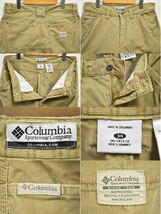 Columbia コロンビア ペインターパンツ コーデュロイパンツ ベージュ系カーキ W36相当(30623_画像3