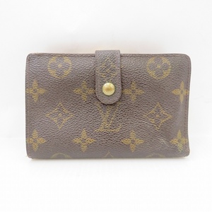 #axzw ルイヴィトン LOUISVUITTON 財布 二つ折り がま口 ポルトモネ・ビエ ヴィエノワ M61663 茶系 モノグラム レディース [757144]