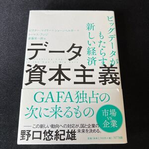 データ資本主義 ビッグデータがもたらす新しい経済 ビクター・マイヤー=ショーンベルガー/著 トーマス・ランジ/著 斎藤栄一郎/訳