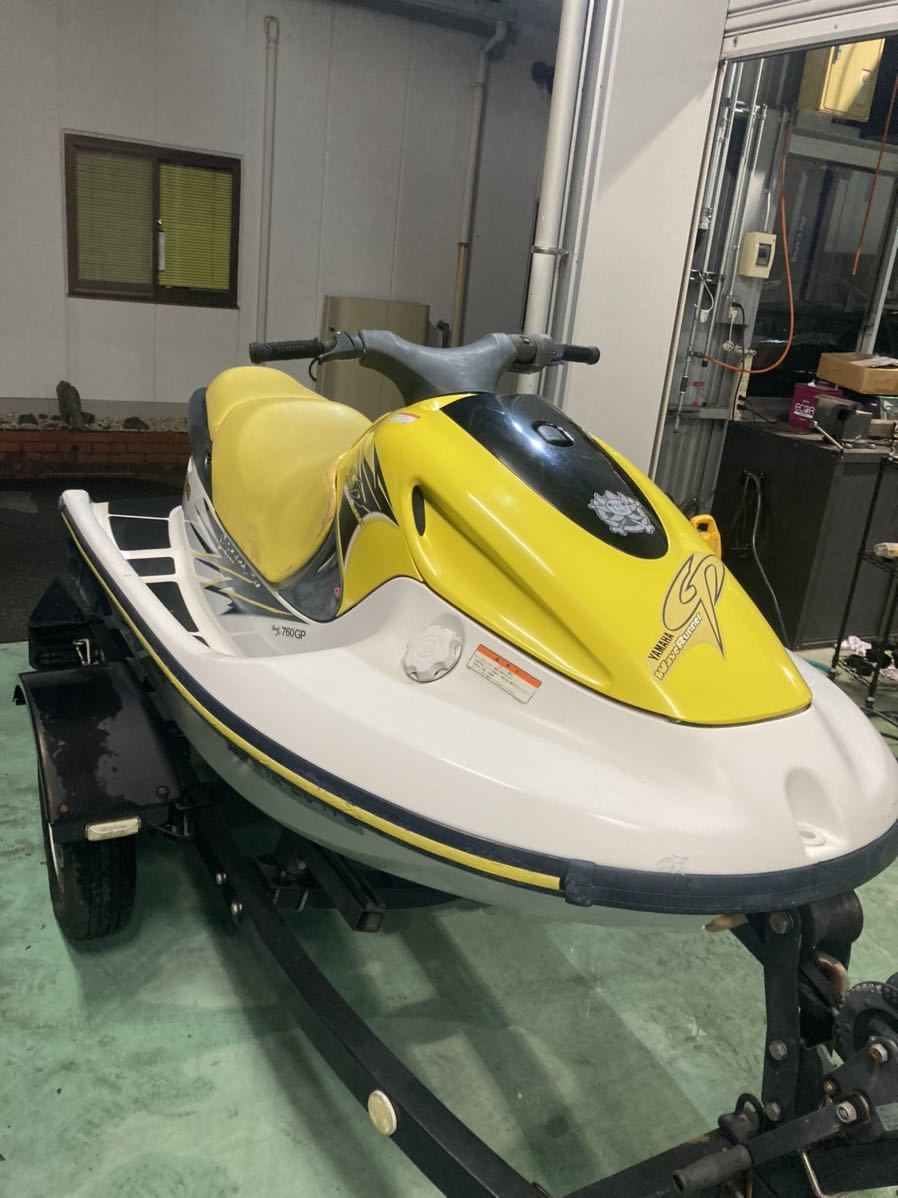 エンジンは ヤフオク! - YAMAHA 800 GP 1997年式 2人乗りの中古艇に軽