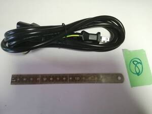 即決 送料無料 未使用 AC電源ケーブル⑧(PC デスクトップ パソコン モニター アダプター 電源コード 3ピン 3P 3PIN)