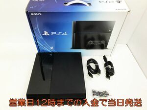 【1円】PS4 本体 PlayStation 4 ジェット・ブラック 500GB (CUH-1100AB01) 初期化・動作確認済み 1A0421-098yy/G4