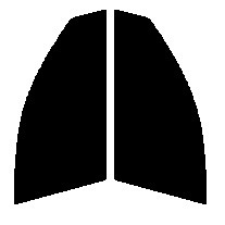 ハーフスモーク　７６％　運転席、助手席　マークX　X12# カット済みフィルム