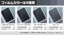 スーパーブラック　５％　N-BOX スラッシュ ＪＦ１・ＪＦ２ カット済みカーフィルム　リヤーセット_画像2