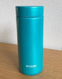 タイガー魔法瓶 6時間保温保冷 350ml 水筒 スクリューマグボトル 新品 在宅 MMZ-A351AA アクアブルー タンブラー利用可 未使用品