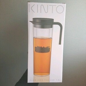 KINTO( gold to-) лёд чай Jug 1.2L PLUG новый товар 22488 черный не использовался товар 