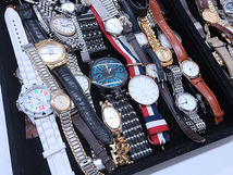 《京都一輝堂》【1円～】【アクセサリー】 時計 腕時計 メンズ レディース SEIKO 等 大量 まとめ売り Y-7800_画像2