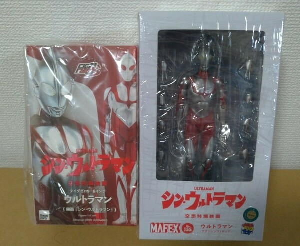 新品　フィグゼロS 6インチ＆ MAFEX マフェックス　シンウルトラマン