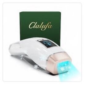 CLALUFA 冷感脱毛器 9段階調節 光脱毛器 フラッシュ
