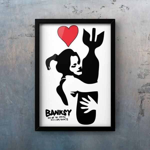 BANKSY バンクシー アートフォトポスター　262