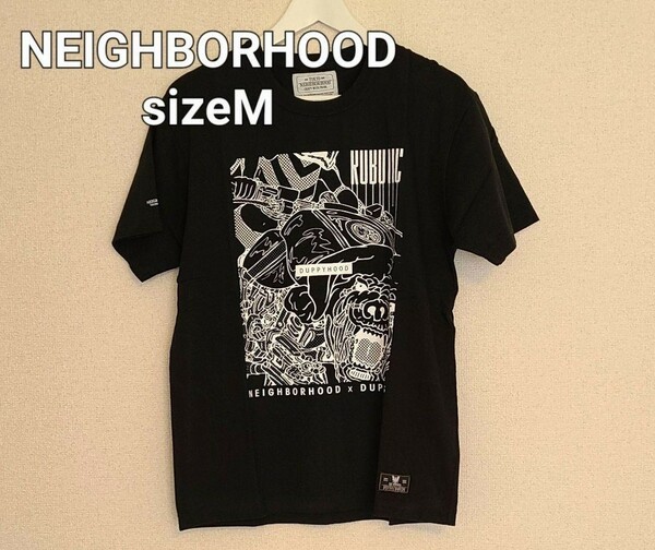 NEIGHBORHOOD 17SSダッピーズ ドッグプリント半袖Tシャツ