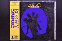 帯付 ライブ盤☆ BOOWY GIGS JUST A HERO TOUR 1986 / ボウイ ジャスト ア ヒーロー ツアー ■CD LIVE アルバム 氷室京介,布袋寅泰 美品!!_画像1