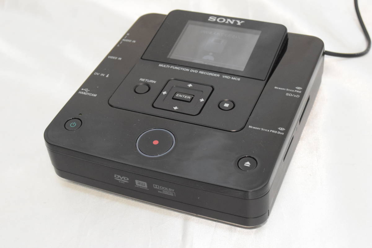 【☆安心の定価販売☆】  新品同様美品 DVDライター VRD-MC6 SONY DVDレコーダー