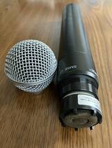 ワイヤレスマイク　SHURE PGXワイヤレスシステム　SM58 ヘッドセット　ピンマイクセット_画像2