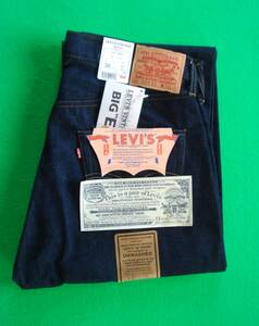 LEVI'S 501xx 501-0003 米国製 バレンシア工場製 裏刻印 555 赤耳 リジッド チェーンステッチ1955年Model リーバイス U.S.A デッドストック